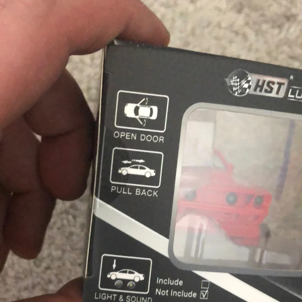 Red Mustang Toy Car